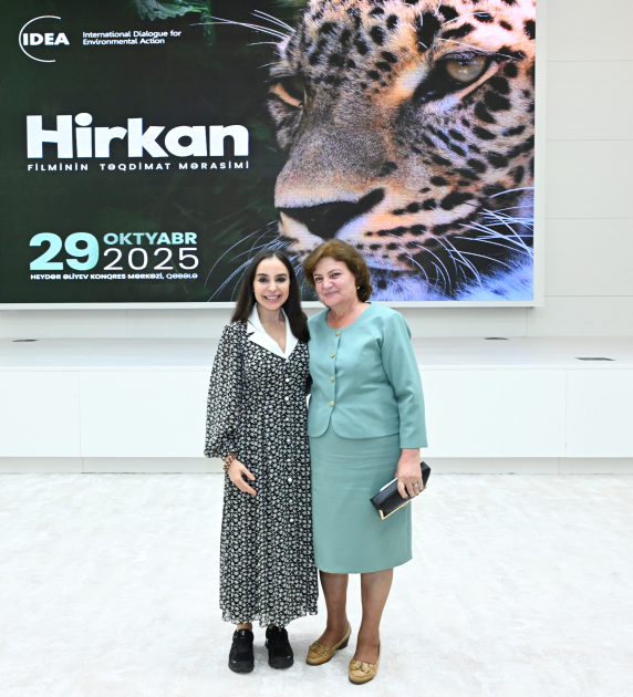 Leyla Aliyeva participates in presentation of "Hirkan" documentary (PHOTO)
