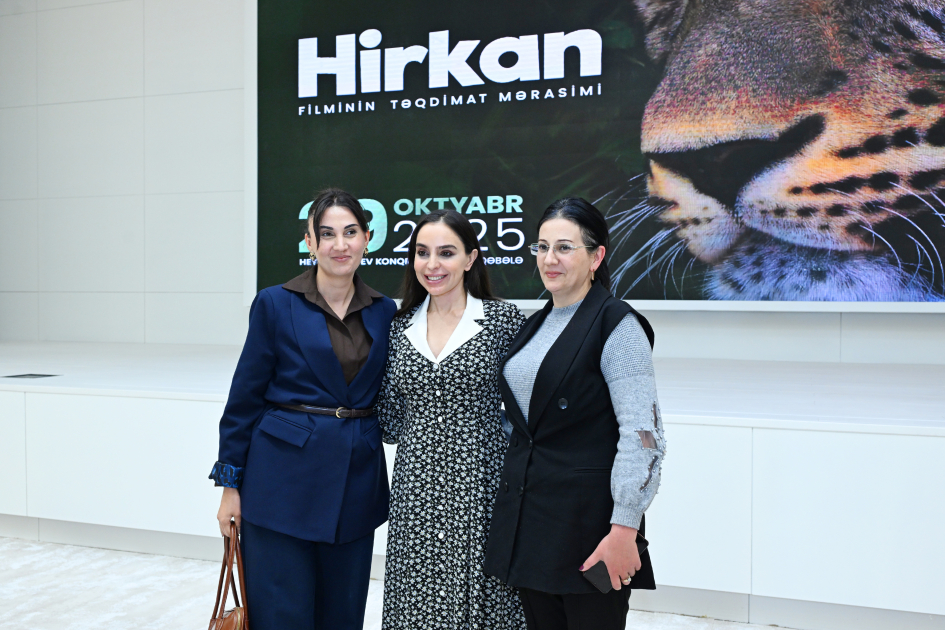 Leyla Aliyeva participates in presentation of "Hirkan" documentary (PHOTO)