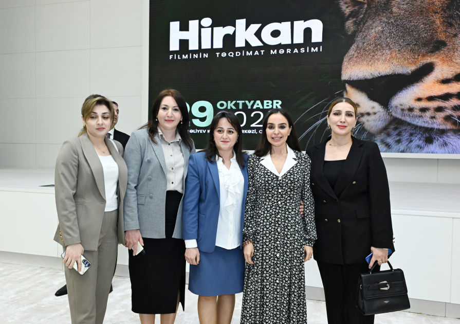 Leyla Aliyeva participates in presentation of "Hirkan" documentary (PHOTO)