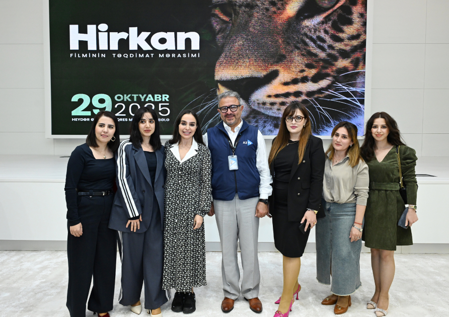 Leyla Aliyeva participates in presentation of "Hirkan" documentary (PHOTO)