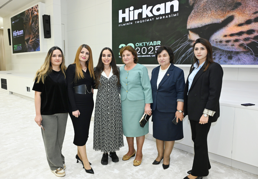 Leyla Aliyeva participates in presentation of "Hirkan" documentary (PHOTO)