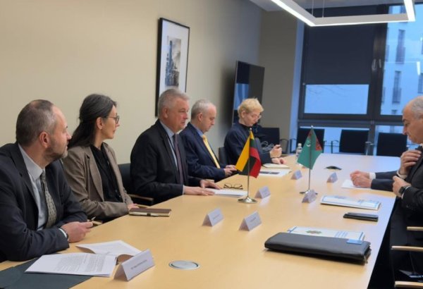 Turkmenistan, Lithuania explore ways to strengthen economic, transport ties