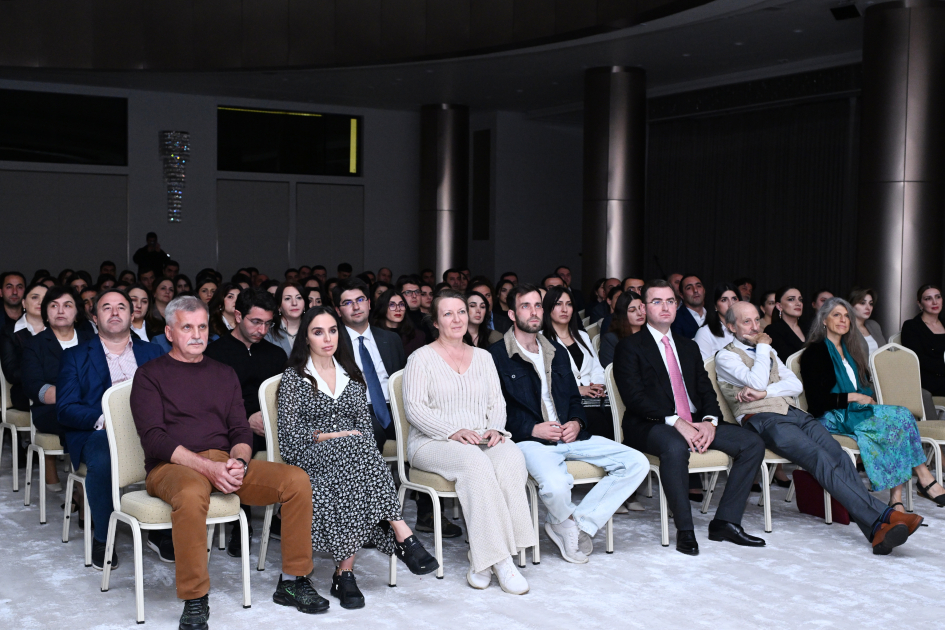 Leyla Aliyeva participates in presentation of "Hirkan" documentary (PHOTO)