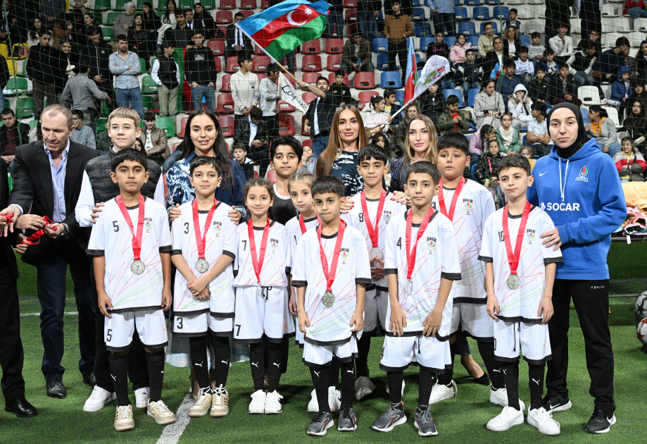 Mini-football tournament held among orphanage teams on Heydar Aliyev Foundation VP Leyla Aliyeva’s initiative (PHOTO)