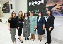 Leyla Aliyeva participates in presentation of "Hirkan" documentary (PHOTO)