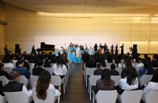 Presentation of musical instruments acquired with support from Heydar Aliyev Foundation held (PHOTO)