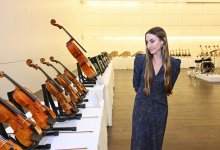 Presentation of musical instruments acquired with support from Heydar Aliyev Foundation held (PHOTO)