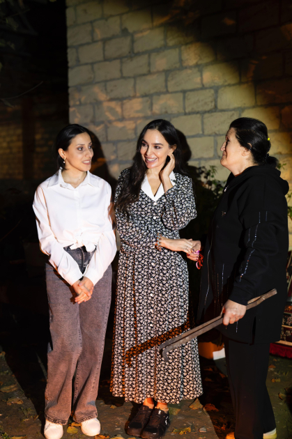 Heydar Aliyev Foundation VP Leyla Aliyeva visits participant of "Young Beekeeper" project in Gabala district (PHOTO)