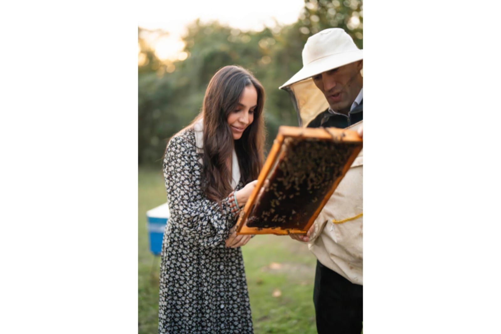 Heydar Aliyev Foundation VP Leyla Aliyeva visits participant of "Young Beekeeper" project in Gabala district (PHOTO)