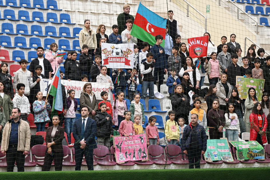Mini-football tournament held among orphanage teams on Heydar Aliyev Foundation VP Leyla Aliyeva’s initiative (PHOTO)