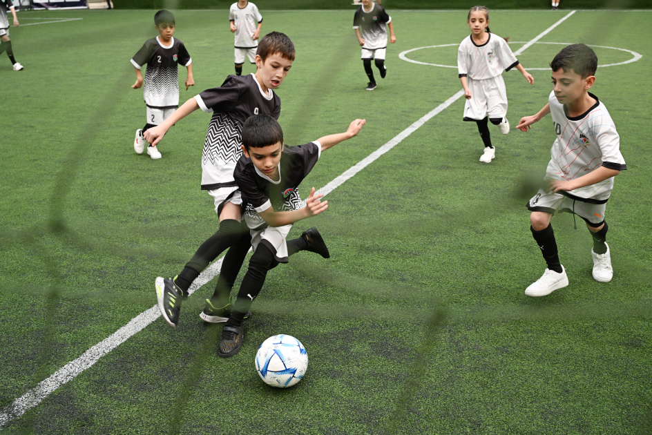 Mini-football tournament held among orphanage teams on Heydar Aliyev Foundation VP Leyla Aliyeva’s initiative (PHOTO)