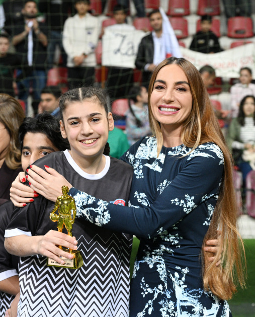 Mini-football tournament held among orphanage teams on Heydar Aliyev Foundation VP Leyla Aliyeva’s initiative (PHOTO)