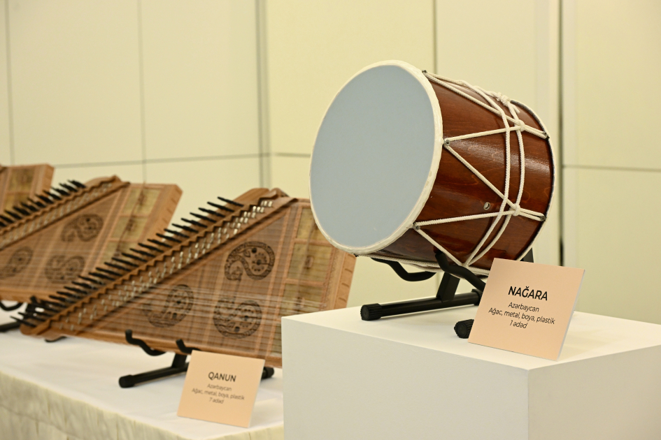 Presentation of musical instruments acquired with support from Heydar Aliyev Foundation held (PHOTO)