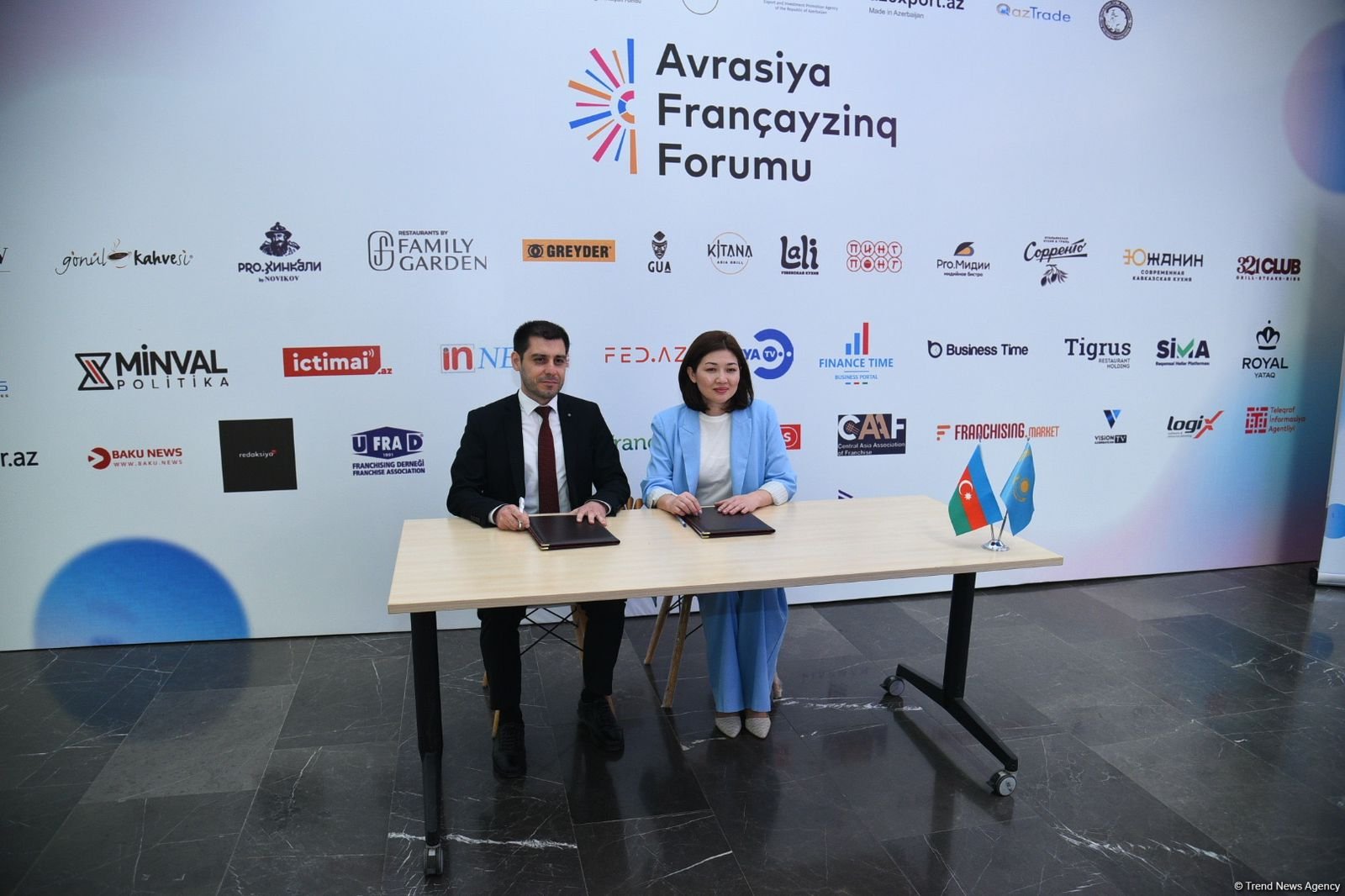 Kazakhstan's Qaztrade, Azexport sign memorandum of understanding (PHOTO)