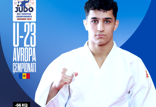 Azerbaijani judoka clinches European U23 championship in Moldova