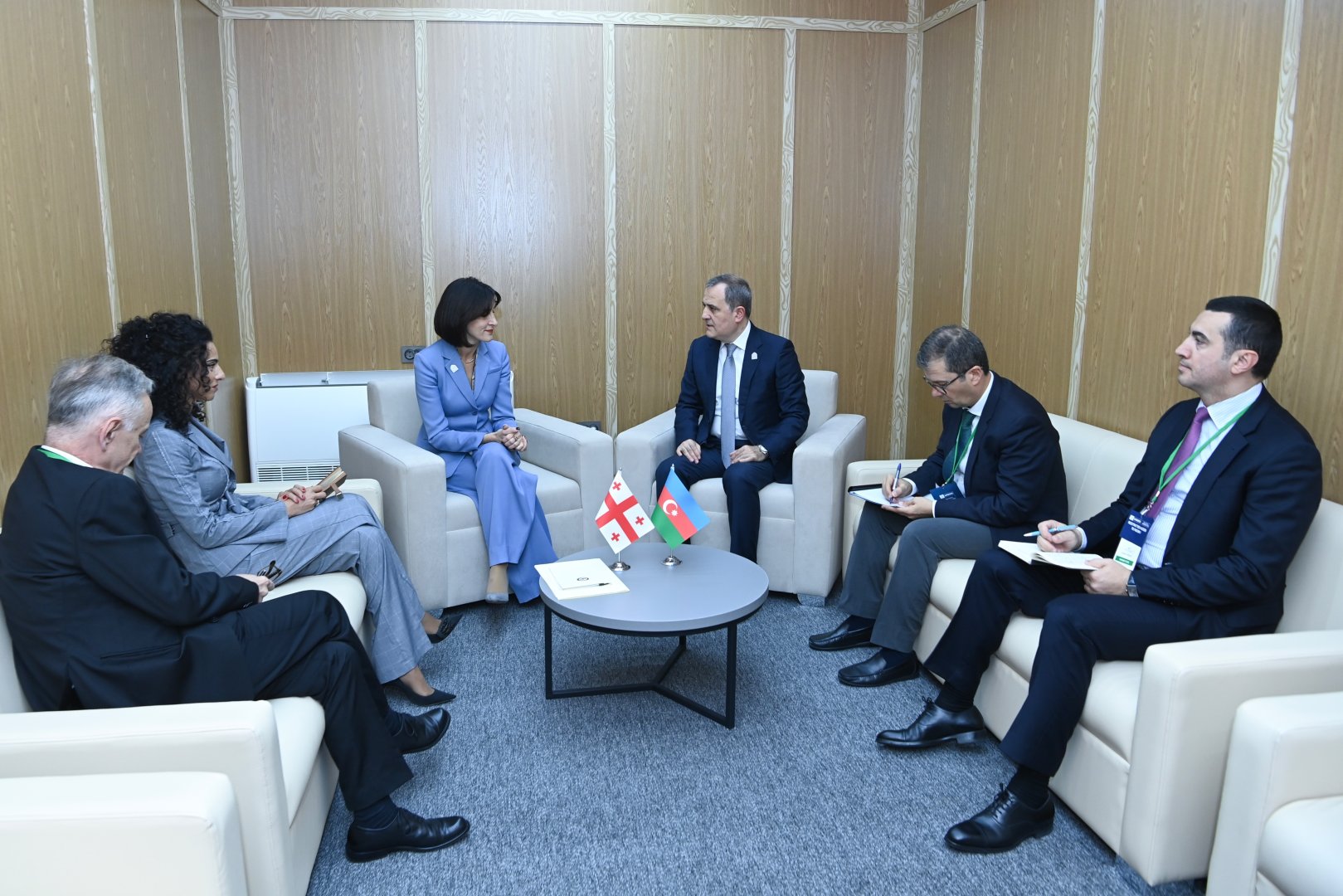 Azerbaijani and Georgian foreign ministers brainstorm bilateral cooperation (PHOTO)