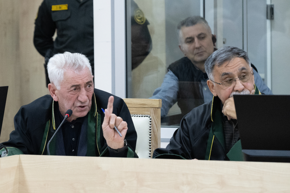 Azerbaijani court wraps up trial of Armenian defendants, prosecutors prepare for final statement (PHOTO)