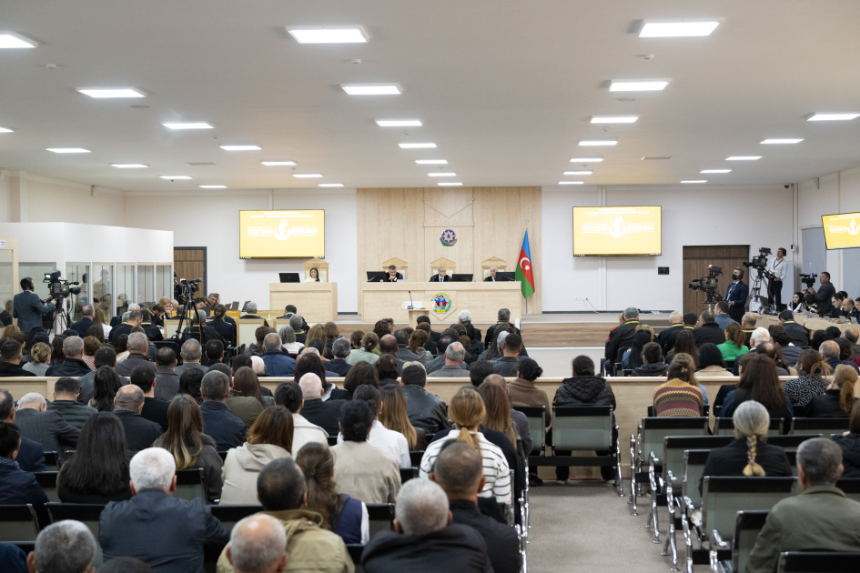 Azerbaijani court wraps up trial of Armenian defendants, prosecutors prepare for final statement (PHOTO)