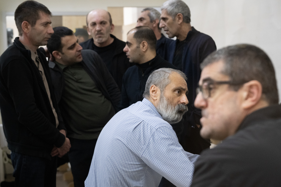 Azerbaijani court wraps up trial of Armenian defendants, prosecutors prepare for final statement (PHOTO)