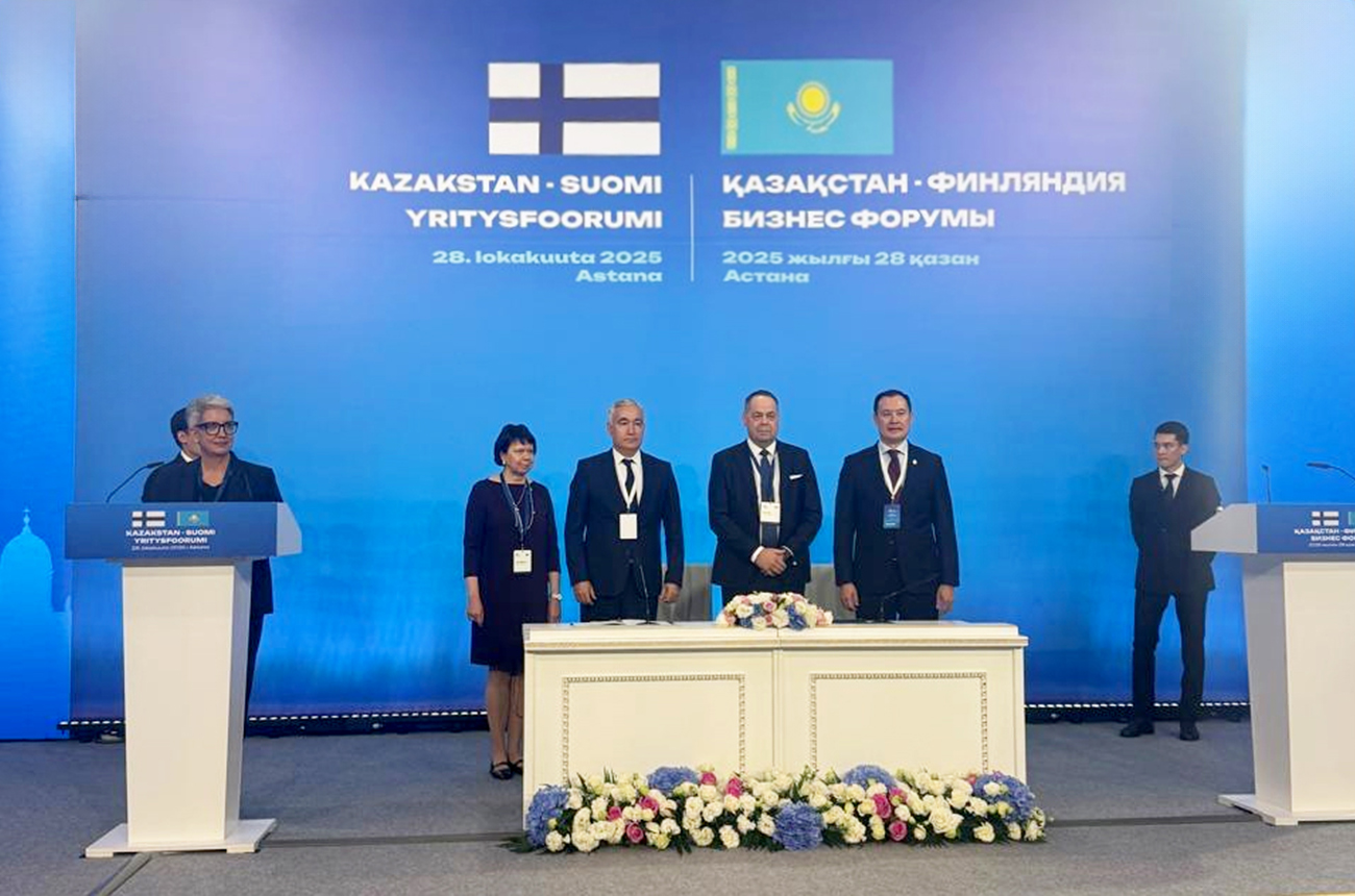 Finland’s Lamor, Kazakhstan to boost cooperation on oil spill management in Caspian Sea