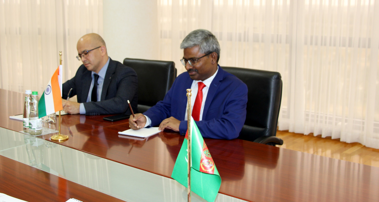 Turkmenistan and India looking to ramp up cooperation in key sectors