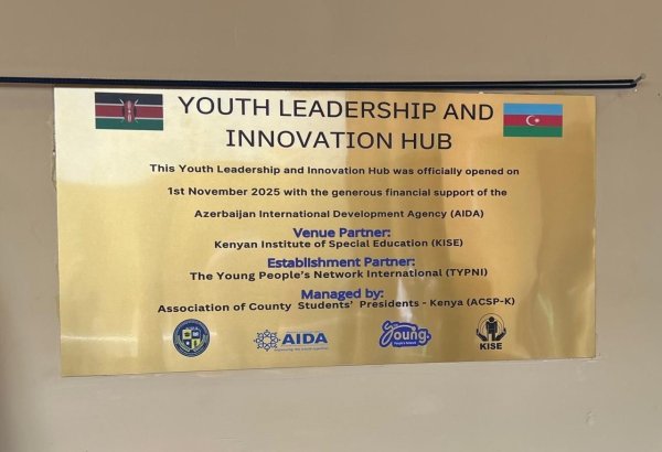 Kenya rolls out Youth Leadership and Innovation Center with Azerbaijan's support (PHOTO)