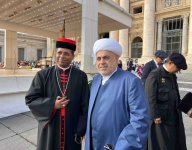 Sheikhulislam Allahshukur Pashazade meets with Pope Leo XIV in the Vatican (PHOTO)