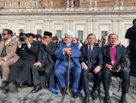 Sheikhulislam Allahshukur Pashazade meets with Pope Leo XIV in the Vatican (PHOTO)