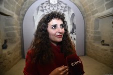 Baku's Icherisheher opens "Flowing Memory" expo in 17th-century underground bath (PHOTO)