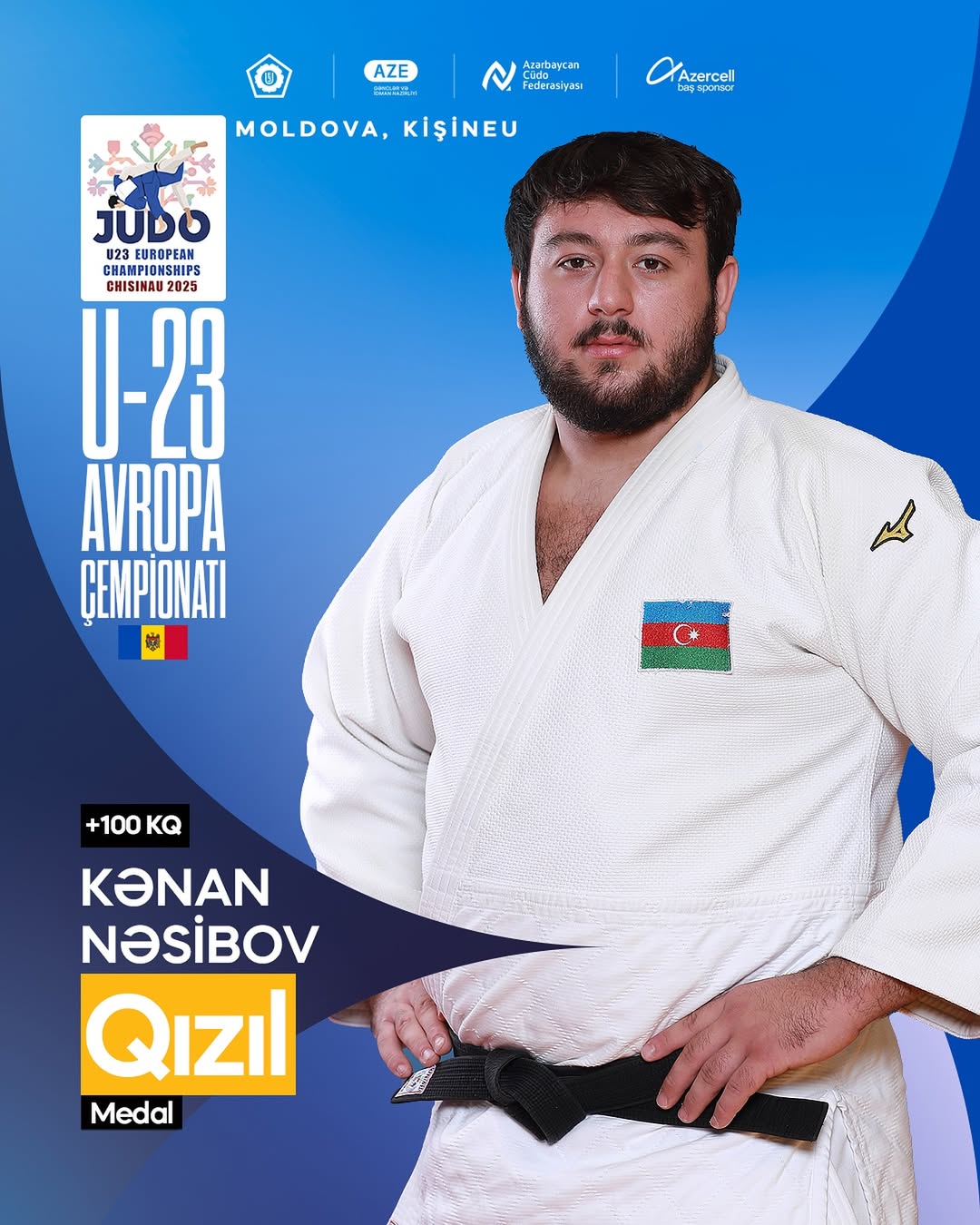 Azerbaijani judokas claim gold at U-23 European Championships