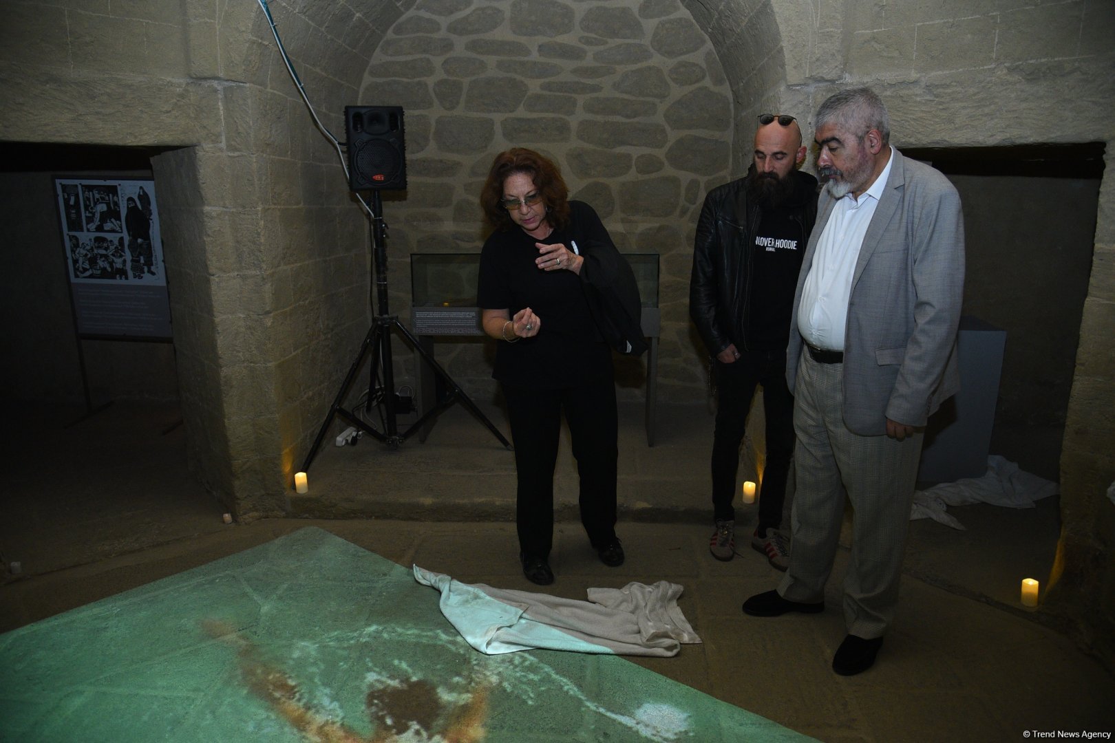Baku's Icherisheher opens "Flowing Memory" expo in 17th-century underground bath (PHOTO)