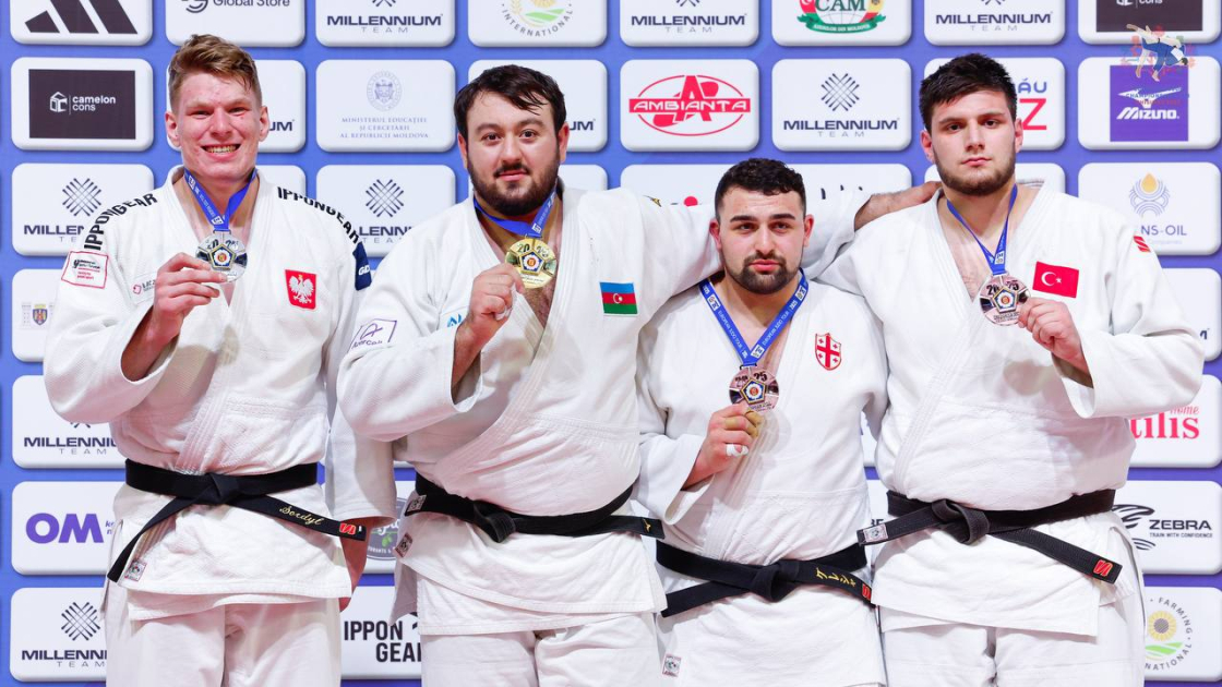Azerbaijan judo team tops European Championship (PHOTO)