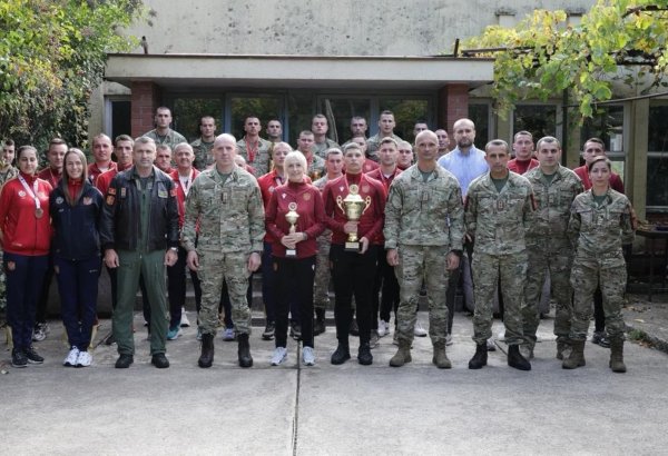 Montenegro’s Chief of General Staff meets top military athletes