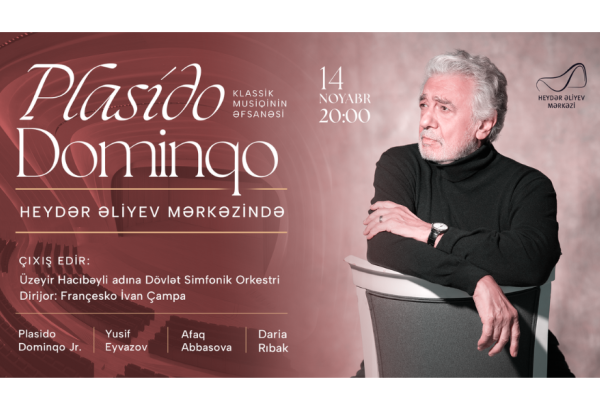 Legendary tenor Plácido Domingo set to perform in Azerbaijan's Baku with renowned artists
