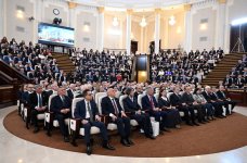 President Ilham Aliyev addresses conference dedicated to 80th anniversary of Azerbaijan National Academy of Sciences (PHOTO)