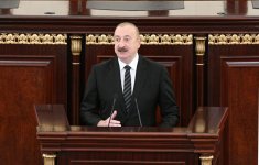 President Ilham Aliyev addresses conference dedicated to 80th anniversary of Azerbaijan National Academy of Sciences (PHOTO)