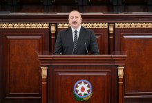 President Ilham Aliyev addresses conference dedicated to 80th anniversary of Azerbaijan National Academy of Sciences (PHOTO)