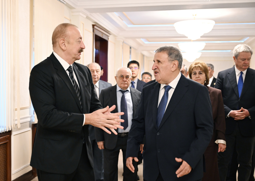 President Ilham Aliyev addresses conference dedicated to 80th anniversary of Azerbaijan National Academy of Sciences (PHOTO)