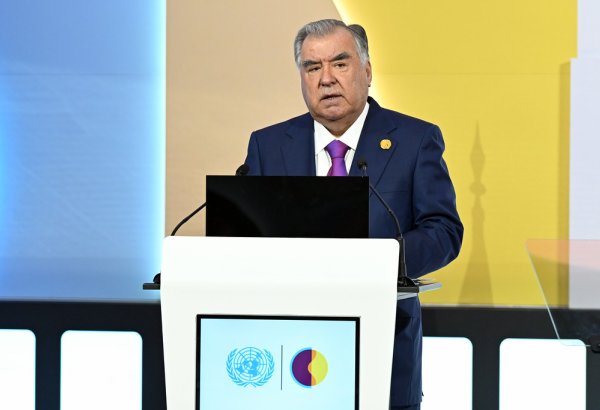 Tajik President highlights 2040 social protection strategy at UN summit in Doha