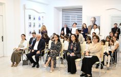 Heydar Aliyev Foundation VP Leyla Aliyeva visits Bulbul Secondary Specialized Music School (PHOTO)