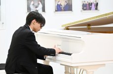 Heydar Aliyev Foundation VP Leyla Aliyeva visits Bulbul Secondary Specialized Music School (PHOTO)