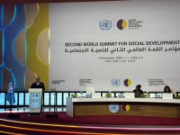 Azerbaijan attends 2nd UN World Social Summit in Qatar (PHOTO)
