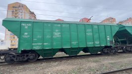 Azerbaijani tracks see passage of wheat train bound for Armenia (PHOTO/VIDEO)