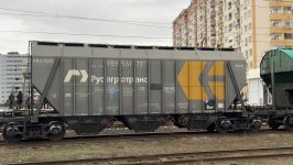Azerbaijani tracks see passage of wheat train bound for Armenia (PHOTO/VIDEO)