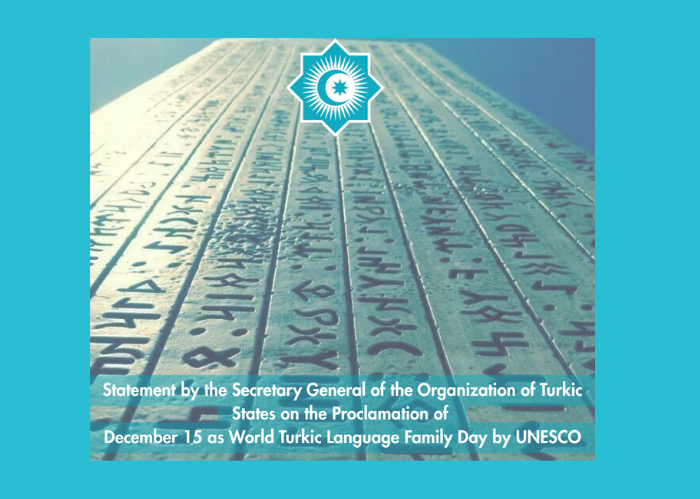 OTS hails UNESCO’s move to establish World Turkic Language Family Day