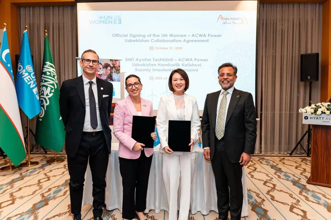 ACWA Power fuels UN Women’s efforts to boost gender equality in Uzbekistan