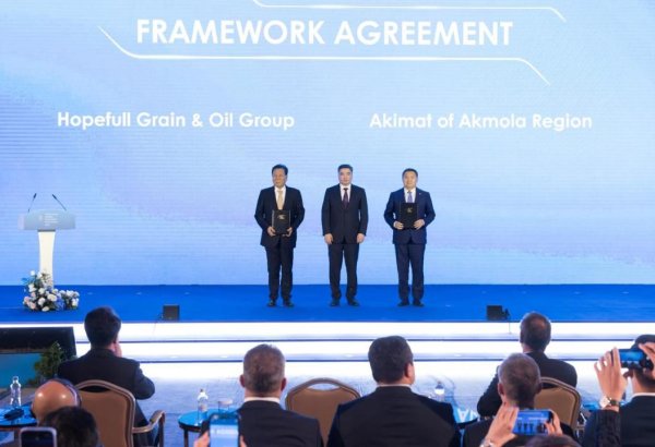 Chinese company to launch grain processing project in Kazakhstan’s Akmola