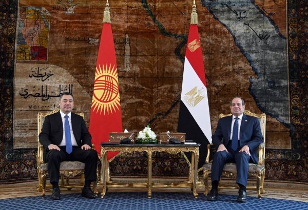 Kyrgyzstan, Egypt discuss expanding cooperation in landmark Cairo talks