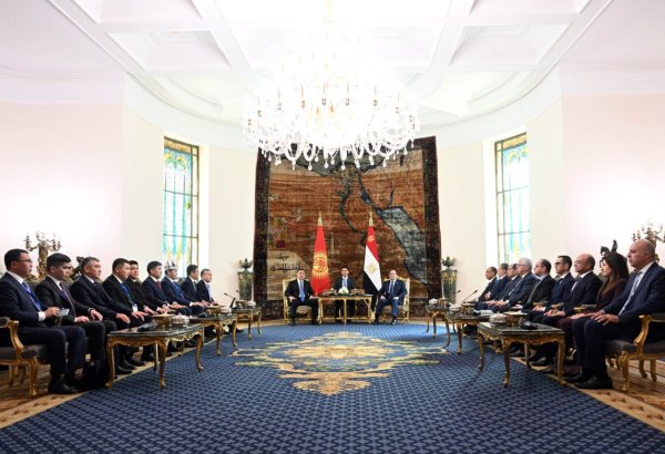 President Zhaparov proposes Bishkek as venue for landmark Kyrgyz-Egyptian Commission