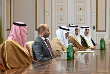 President Ilham Aliyev receives delegation of heads of member institutions of Arab Coordination Group (PHOTO/VIDEO)